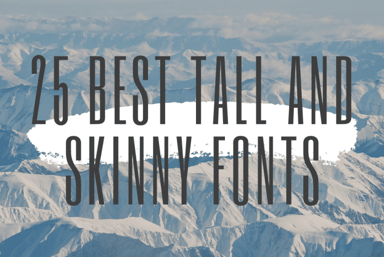 tall bold typeface free