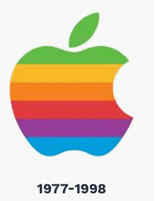 1977 apple logo
