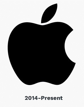 apple logo current