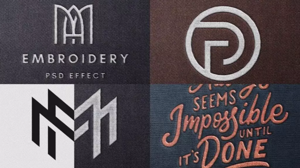 19 22 Four in one Embroidered Logo Mockup min