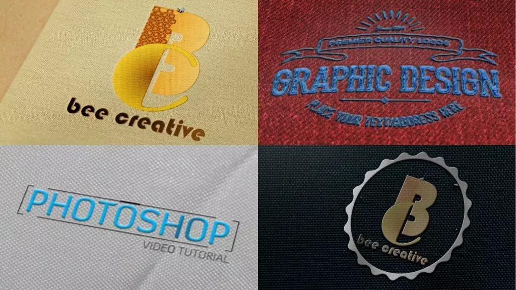 28 31 Four in one Embroidered Logo Mockup